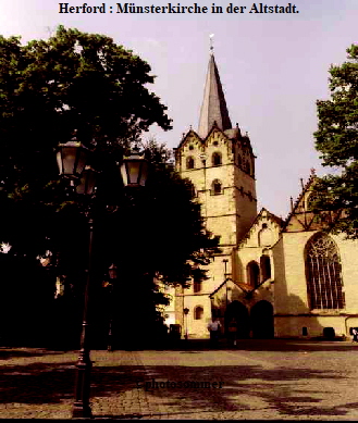 Herford : Münsterkirche in der Altstadt.






















©photosommer