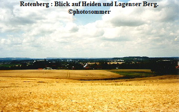 Rotenberg Blick auf Heiden und Lagenser Berg
