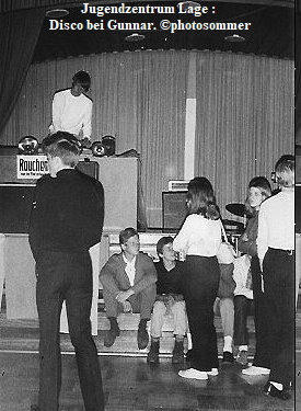 Lage . Disco bei Gunnar 1968