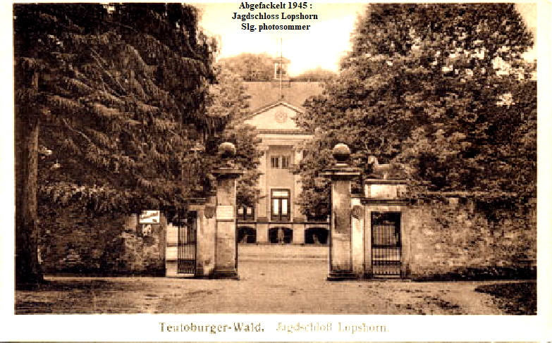 Schloss Lopshorn 1940