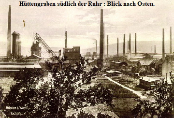 Httengraben sdlich der Ruhr : Blick nach Osten.