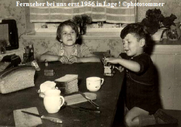 Fernseher bei uns erst 1956 in Lage ! ©photosommer