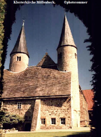Klosterkirche Mllenbeck.          photosommer
