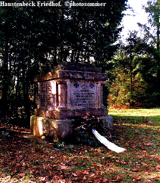 Haustenbeck Friedhof.  photosommer