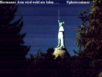 Hermanns Arm wird wohl nie lahm . . .         photosommer