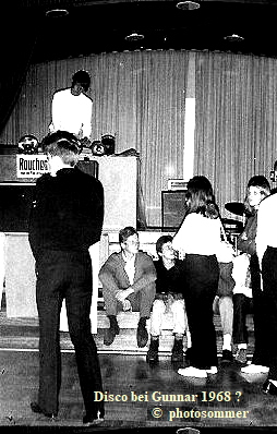 Lage . Disco bei Gunnar 1968