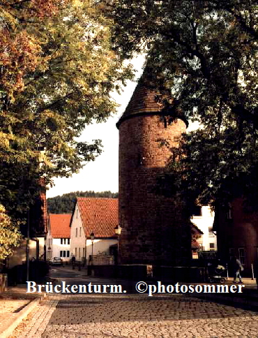 Brckenturm.  photosommer
