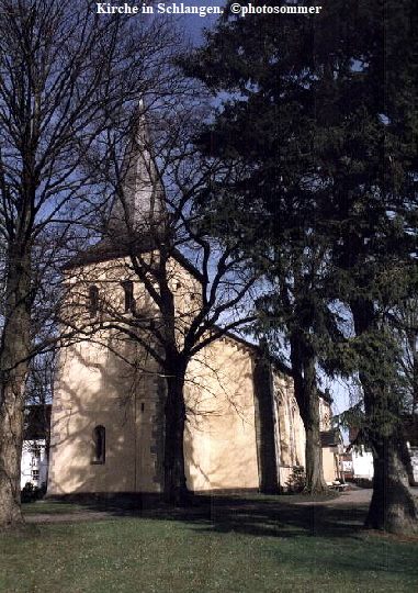 Kirche in Schlangen.  photosommer