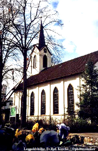 Leopoldshöhe, Ev.Ref. Kirche.   ©photosommer