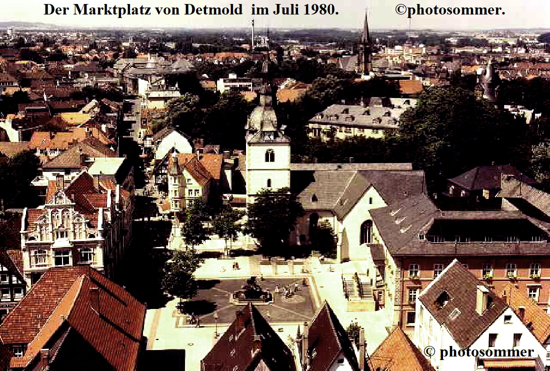 Der Marktplatz von Detmold  im Juli 1980.              ©photosommer.


















                                                                                                   
                                                                                                      © photosommer